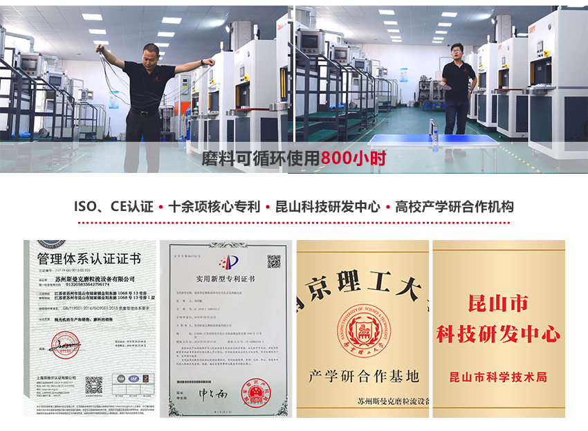 斯曼克<a href='http://www.wh-syris.com' target='_blank'><u>微孔拋光機</u></a>，使用微孔拋光專用流體磨料，通過柔性物理研磨，快速達到微孔拋光或毛刺清理的目的。 斯曼克<a href='http://www.wh-syris.com' target='_blank'><u>微孔拋光機</u></a>可實時在線控制流量，在PLC顯示屏上，同時顯示既定流量目標與實時流量目標值，實時流量達到既定目標后，設備即刻停止拋光，流量可穩定控制在千分比范圍。 安/全/環/保：磨料符合環保標準：無高熱，無粉塵，無溶液，低分貝